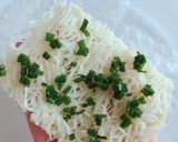 A picture of step 6 of Bánh Hỏi Shrimp Rolls.