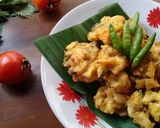 Foto langkah ke 6 dari resep Bakwan Brokoli Putih/Kembang Kol.