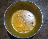 A picture of step 1 of Kesar-Pista Shrikhand.