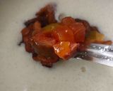 A picture of step 3 of Fig Apricot Phirni.