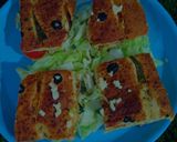 फोकासिया ब्रेड सैंडविच(Focaccia sandwiches recipe in hindi) रेसिपी चरण 3 फोटो