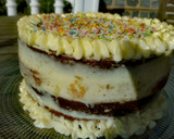 Foto del paso 5 de la receta: Nude cake de chocolate y vainilla