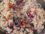 Concoction vegetable rice