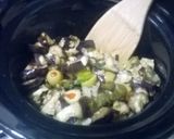 Foto del paso 7 de la receta: Caponata en tapitas de pan de garbanzo (Olla de cocción lenta-SlowCooker-CrockPot).