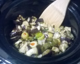 Foto del paso 7 de la receta: Caponata en tapitas de pan de garbanzo (Olla de cocción lenta-SlowCooker-CrockPot).