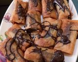 Foto langkah ke 4 dari resep Pisang Cokelat (Lumpia Pisang cokelat).