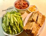 芹菜炒豆皮的食譜步驟1照片