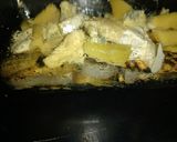 Foto del paso 2 de la receta: Berenjena y cebolla al horno con quesos y crema