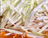 A picture of step 5 of Hearty Cabbage Red Lentil Soup.