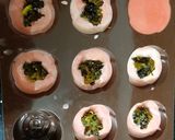 A picture of step 4 of Mukhwas Stuffed Chocolate Roses.