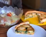 Foto del paso 6 de la receta: Quiche de verduras, bacon y queso de cabra