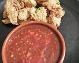 A picture of step 11 of Schezwan sauce.