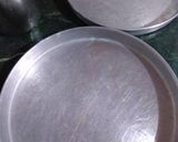 A picture of step 3 of Besan Dhokala.