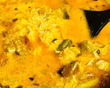 A picture of step 4 of Mutton tahari in my style.