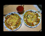 A picture of step 14 of Matar chaat.