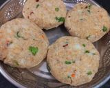 A picture of step 1 of Aloo Tikki Chaat.