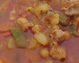 Foto del paso 4 de la receta: Estofado de pollo con garbanzos