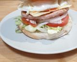 Foto del paso 3 de la receta: Hamburguesa completa con huevo