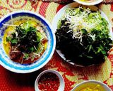 Hình bước làm 1 của món Mì quảng