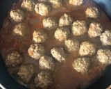 A picture of step 4 of Spicy Lamb meat balls.