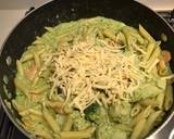 Creamy pesto pasta with mixed seafood recipe step 7 photo