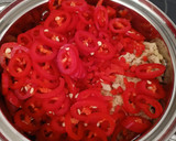 Foto del paso 1 de la receta: Mermelada de chiles, jengibre y ajo