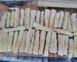 A picture of step 3 of Zucchini wedge's #weeklyjikonichallenge.
