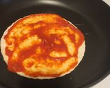 A picture of step 4 of Pizzadillas.