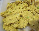 A picture of step 2 of Kacha Kolar Kofta curry/ Plantain Kofta Curry.