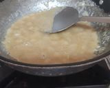 A picture of step 7 of Sabudana Sheera.