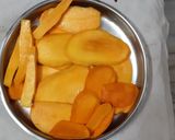 A picture of step 2 of Ripe mango fritters.