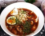 Une image de l'étape 6 de Ramen au poulet 😋 #mars.