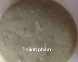 Hình bước làm 5 của món Cháo yến mạch đậu ve phomai rắc