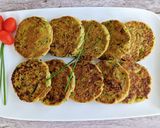 Une image de l'étape 4 de Recette de galettes de courgettes facile.