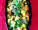 A picture of step 4 of Methi Baingan Tamatar Sabzi.