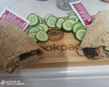 A picture of step 6 of Kabab Wrap.