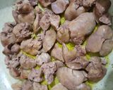 عکس مرحله 3 از دستور خوراک جگرمرغ