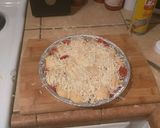 A picture of step 3 of Easy pull apart pizza bread.