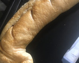 Foto del paso 5 de la receta: 🥖PAN🥖 RELLENO DE JAMON 🥓 Y DOS QUESOS 🧀 (en horno eléctrico)