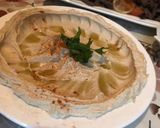 A picture of step 3 of Hummus with Tahini (Mutabbal Hummus).
