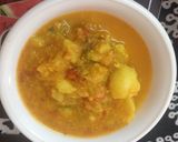 A picture of step 6 of Bedmi Poori and Aalu ki Subzi.
