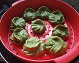 A picture of step 7 of Spinach Cheese Momos.
