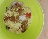 A picture of step 4 of Curry pakora (traditional dish).
