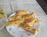 Foto del paso 3 de la receta: Hojaldre de Jamón y queso