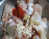 A picture of step 2 of Protein loaded Mango Chicken.