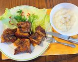A picture of step 6 of Fried Pork Belly with Fish Sauce.
