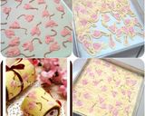 Foto langkah ke 10 dari resep Cara Membuat Motif pada Japanese Roll Cake - How to make japanese roll pattern.
