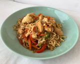 Foto del paso 9 de la receta: Mie-Noodles con pollo, verduras y salsa de ostras