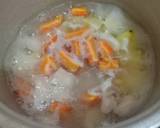 Sup Krim Keju Ayam Wortel Makaroni, MPASI usia 12 bulan > langkah memasak 2 foto