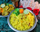 বাসন্তী পোলাও (basonti pulao recipe in Bengali) রেসিপি ধাপ - 6 ছবি